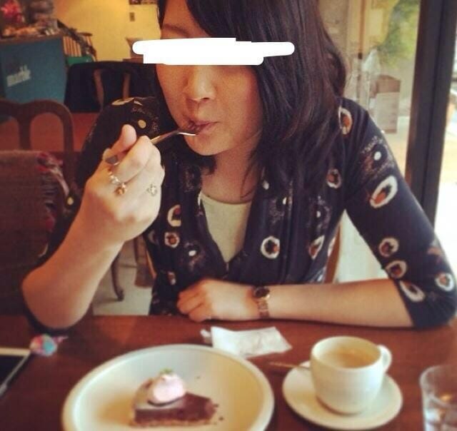 出会い系で出会った女の子とランチ